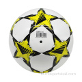 Leer aangepast logo bedrukt goedkope voetbal